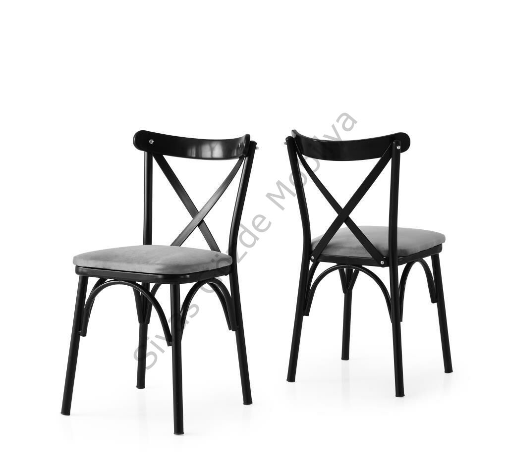 Bahar Mutfak Bahçe Cafe Sandalyesi 2 li Set