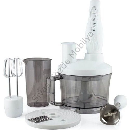 Sarex SR-2120 Elite Plus Blender Set 1700W BEYAZ