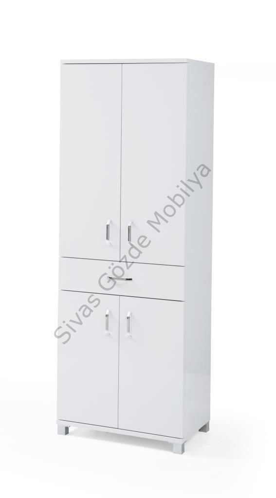 Ekonomik Mutfak Ofis Çok Amaçlı Dolap 60x40x180