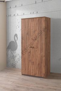 Ekonomik 2 Kapılı Gardırop Elbise Dolabı 80x53x180cm