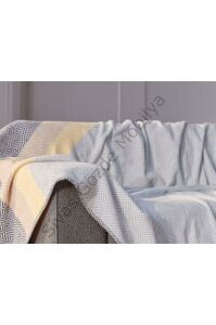 Doqu Home Nida Battaniye Çift Kişilik Sarı 200x220