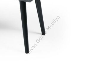 Mutfak Bank Bench Oturma Markiz 95cm Gri/Antrasit Kumaş