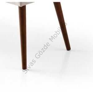 Mutfak Bank Bench Oturma Markiz 110cm Kahve Kumaş