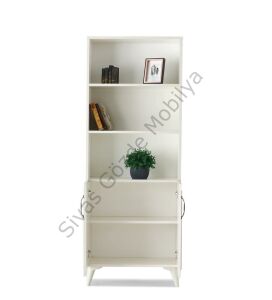 Nehir Dolaplı 5 Raflı Kitaplık 70x32x185