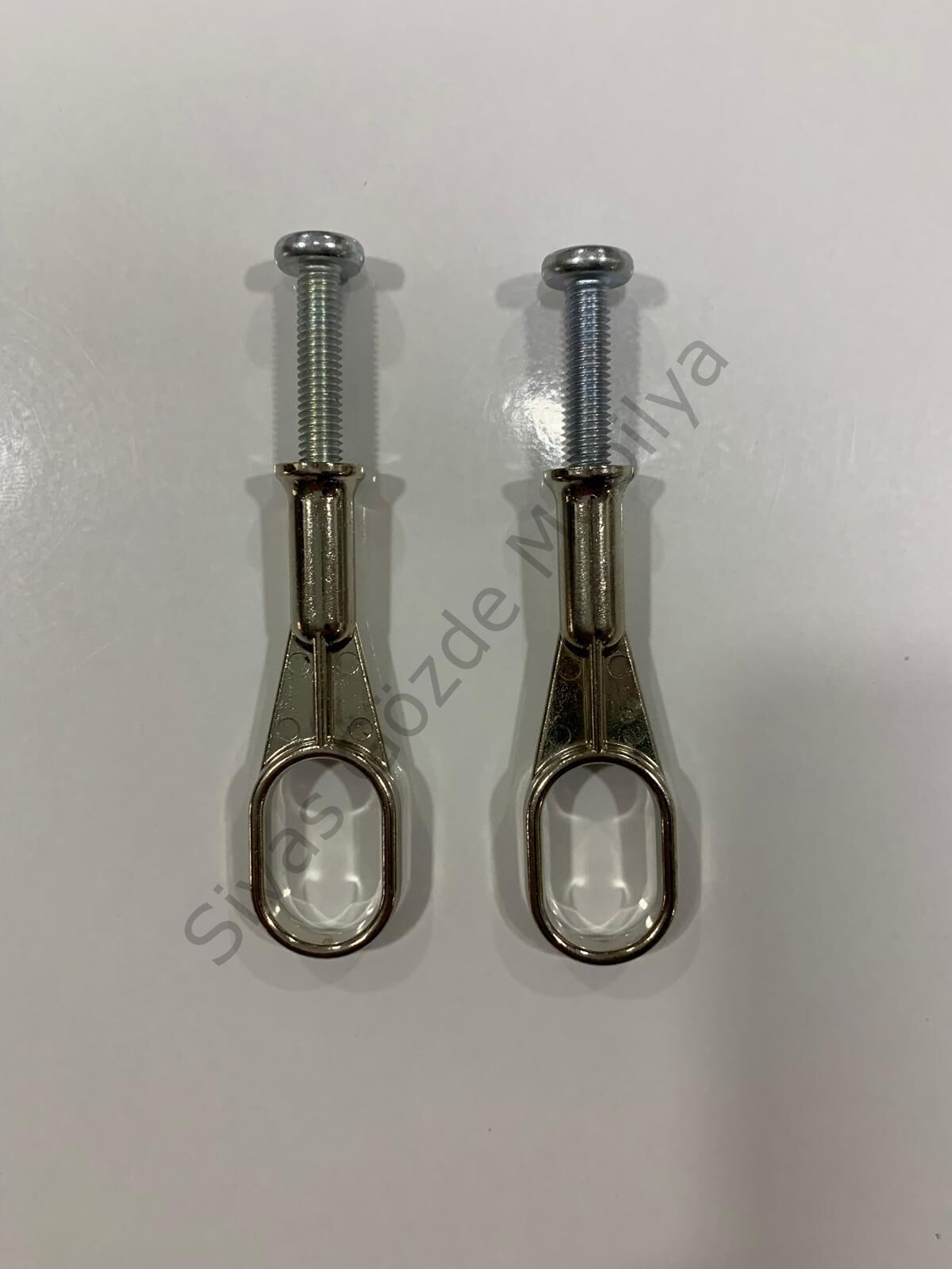 Boru U Flanş 2li Paket Vidalı Dolap Askı Aparatı Tüm Marka Ürünlere Uyumlu