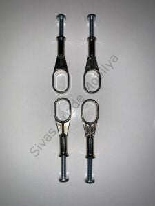 Boru U Flanş 4lü Paket Vidalı Dolap Askı Aparatı Tüm Marka Ürünlere Uyumlu