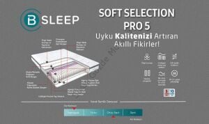 Bellona Soft Selection Pro 5 Yatak Çift Kişilik 160x200