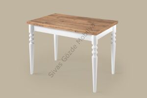 Cunda  Kırlangıç Ahşap Masa Sandalye Takımı 70x110