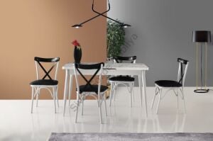 Lima Bahar Mutfak Masa Sandalye Takımı 70x120