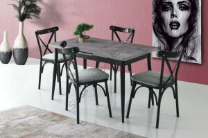 Lima Bahar Mutfak Masa Sandalye Takımı 70x120