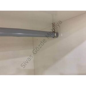 Flanş 2li Paket Vidalı Dolap Askı Aparatı