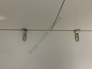 Gardırop Arkalık Tutacağı Tırnak 8mm 10lu Montaj Aparatı