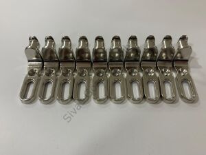 Gardırop Arkalık Tutacağı Tırnak 8mm 10lu Montaj Aparatı