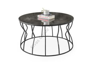 Lale Metal Orta Sehpa 80x43cm