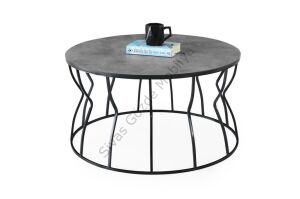 Lale Metal Orta Sehpa 80x43cm