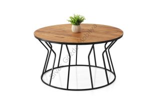 Kum Saati Metal Orta Sehpa 80x43cm