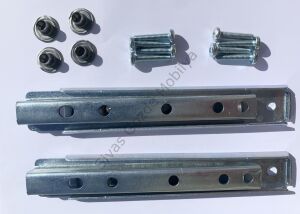 Baza Başlığı Montaj Kızak Aparatı 2'li Takım Tüm Markalara Uyumlu