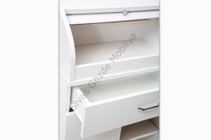Ahşap Dolaplı Çekmeceli Mutfak Kiler Dolabı Büyük Ekmeklik