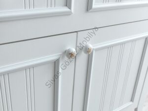 Yalı Yemek Odası Aynalı Konsol Büfe 180x45x84