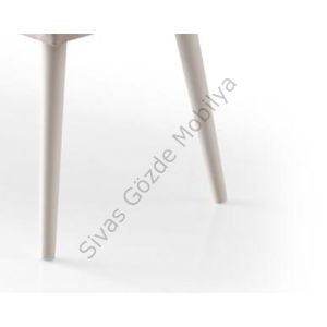 Mutfak Bank Bench Oturma Markiz 95cm Krem Kumaş