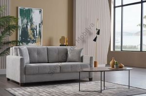 Bellona Twin Soft Üçlü Koltuk GRİ