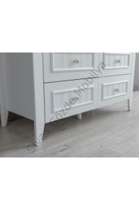 Yalı Modern Çekmeceli Aynalı Şifonyer 110*45*165