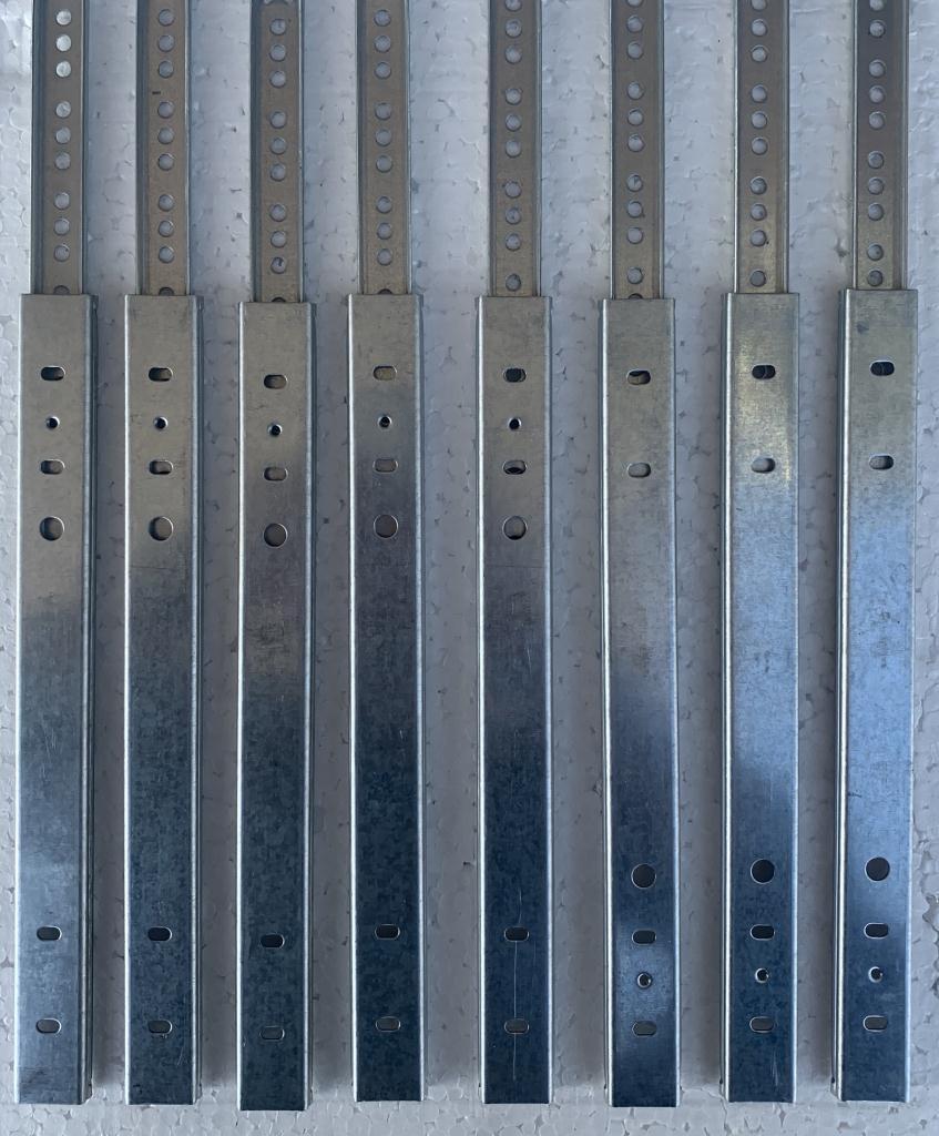 Çekmece Rayı 8'li Set Komodin-Şifonyer-Büfe Markalı Ürünlere Uyum