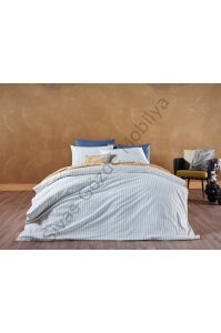 Doqu Home Stripe Tek Kişilik Nevresim Takımı Vita