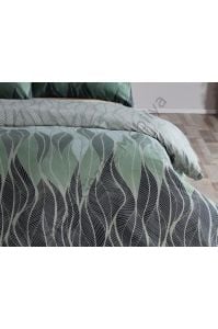 Doqu Home Ranforce Çift Kişilik Nevresim Takımı Leaf