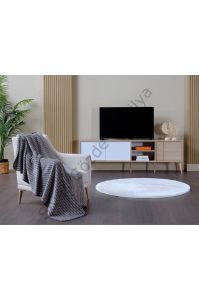 Doqu Home Tv Battaniyesi  Braid