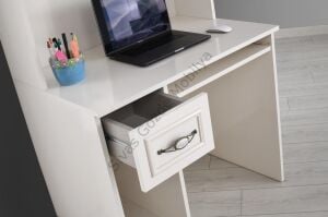 Irmak Çekmeceli Kitaplıklı Çalışma Masası 90x60x167cm