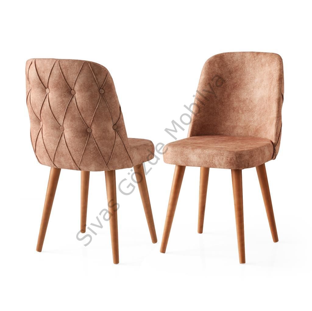 Modern Yemek Odası Mutfak Sandalyesi Loft 2 li Set