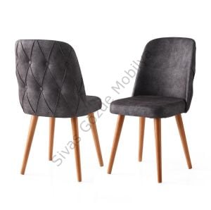 Modern Yemek Odası Mutfak Sandalyesi Loft 2 li Set