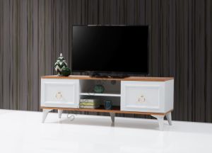 Modern Tarz Yüksek Ayaklı Tv Sehpası 130cm