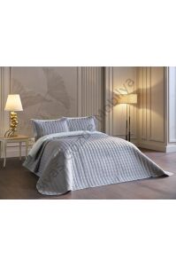 Doqu Home Çift Kişilik Yatak Örtüsü flash Gri