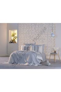 Doqu Home Special Çeyiz Seti Çift Kişilik Gri
