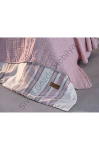 Doqu Home Special Çeyiz Seti Çift Kişilik Pudra