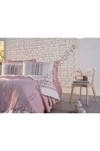 Doqu Home Special Çeyiz Seti Çift Kişilik Pudra